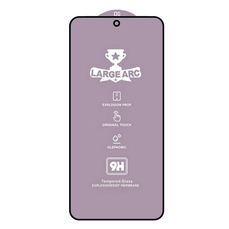 For Samsung Galaxy A36 5G 9H 0.4mm High Aluminum Large Arc Tempered Glass Film