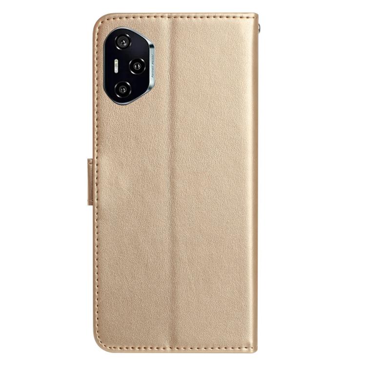 For Honor 400 Pro Global 160.8mm Rose Flower Embossing Pattern Leather Phone Case
