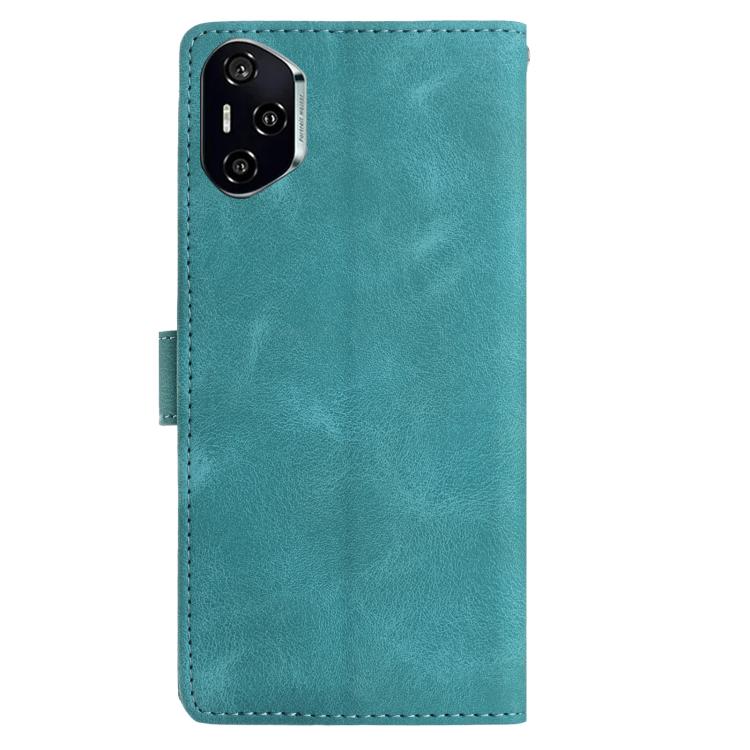 For Honor 400 Pro Global 160.8mm Rose Flower Embossing Pattern Leather Phone Case