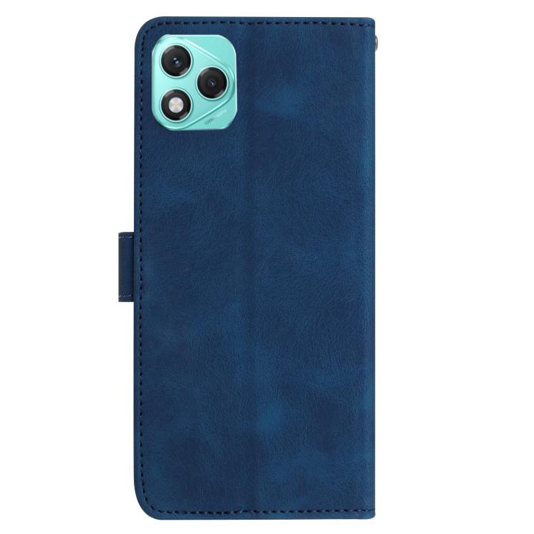 For Honor 400 Lite Global Rose Flower Embossing Pattern Leather Phone Case
