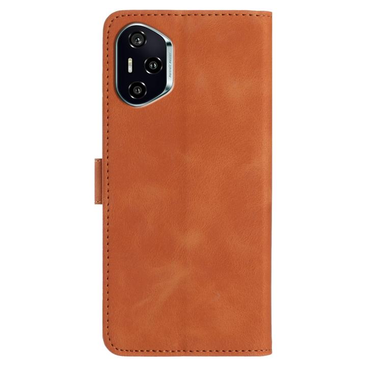 For Honor 400 Global 156.5mm Rose Flower Embossing Pattern Leather Phone Case