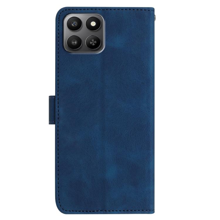 For Honor 400 Smart 5G Rose Flower Embossing Pattern Leather Phone Case