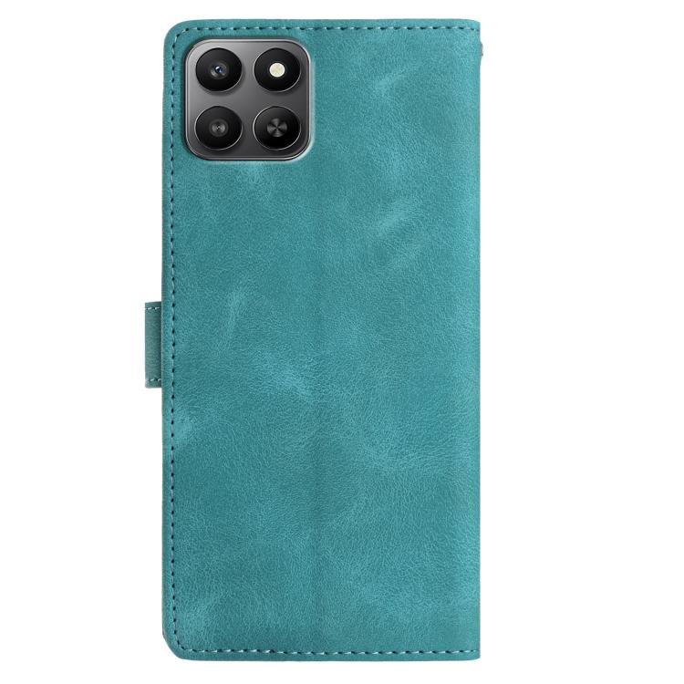 For Honor 400 Smart 5G Rose Flower Embossing Pattern Leather Phone Case