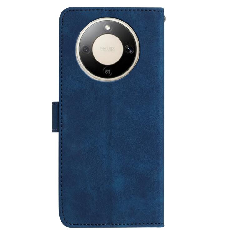 For Honor X9d 5G Rose Flower Embossing Pattern Leather Phone Case