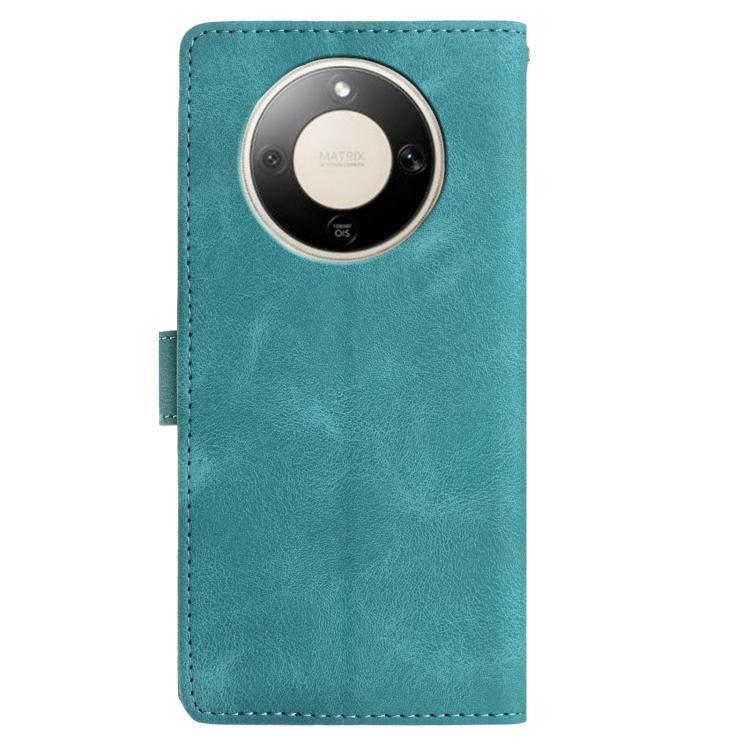 For Honor X9d 5G Rose Flower Embossing Pattern Leather Phone Case