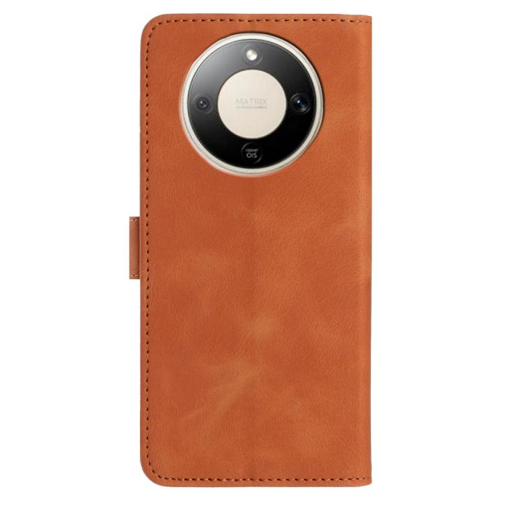 For Honor X9d 5G Rose Flower Embossing Pattern Leather Phone Case