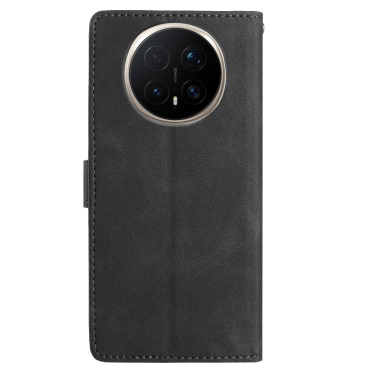 For Honor Magic8 Rose Flower Embossing Pattern Leather Phone Case