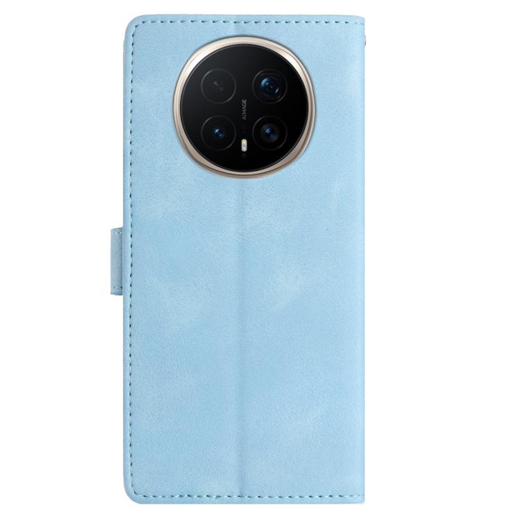 For Honor Magic8 Pro Rose Flower Embossing Pattern Leather Phone Case
