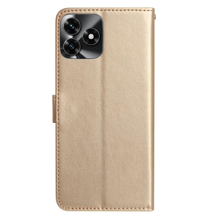 For Honor X5c 4G Rose Flower Embossing Pattern Leather Phone Case