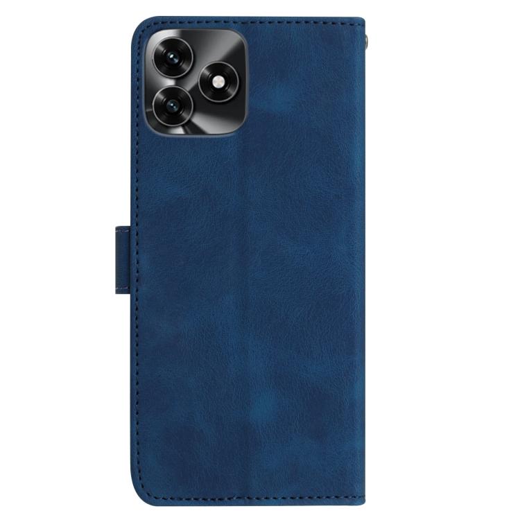 For Honor X5c 4G Rose Flower Embossing Pattern Leather Phone Case
