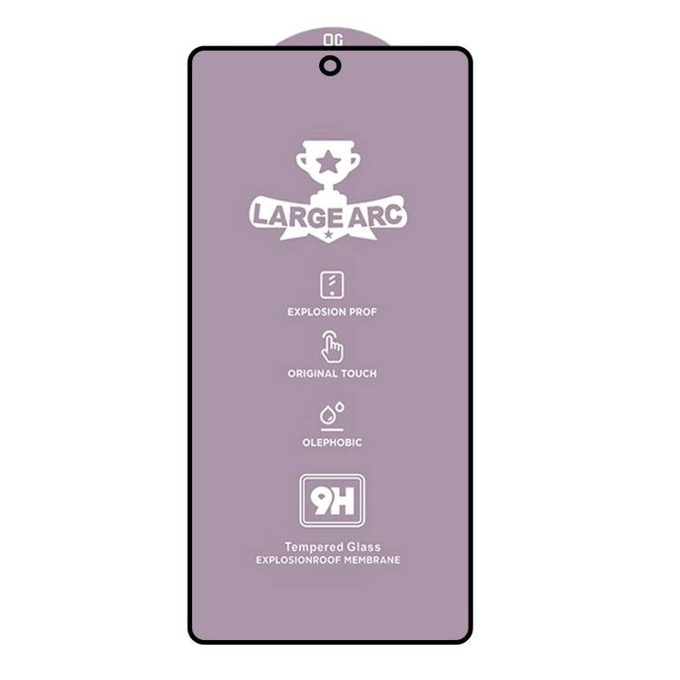 For Samsung Galaxy M53 25pcs 9H 0.4mm High Aluminum Large Arc Tempered Glass Film