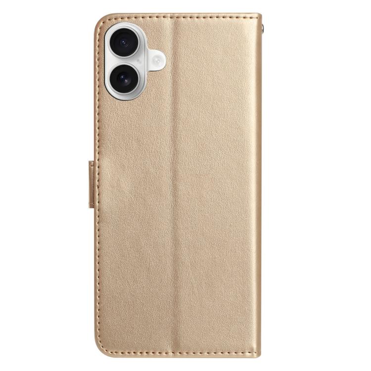 For iPhone 17 Rose Flower Embossing Pattern Leather Phone Case