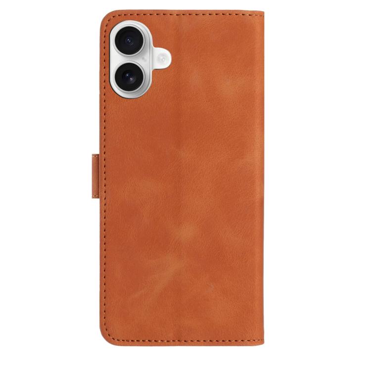 For iPhone 17 Rose Flower Embossing Pattern Leather Phone Case