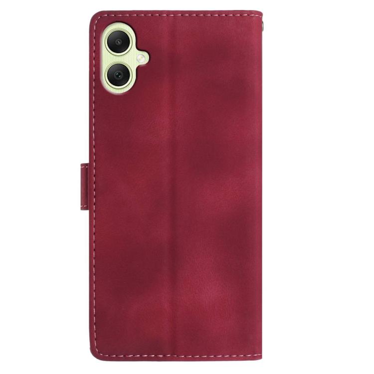 For Samsung Galaxy A07 5G Rose Flower Embossing Pattern Leather Phone Case