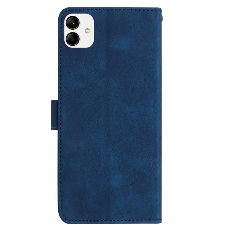 For Samsung Galaxy A04e Rose Flower Embossing Pattern Leather Phone Case