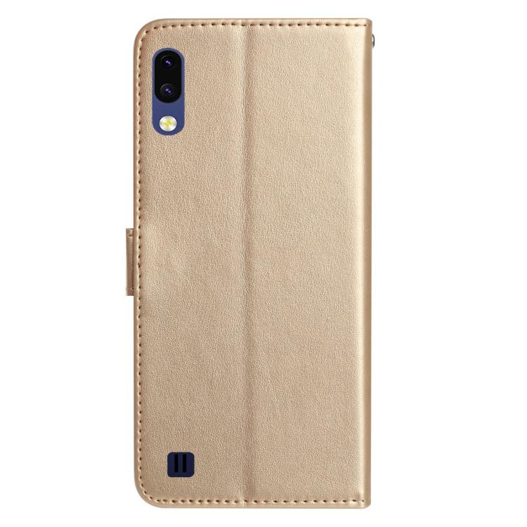 For Samsung Galaxy A10 / M10 Rose Flower Embossing Pattern Leather Phone Case