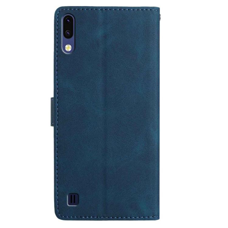 For Samsung Galaxy A10 / M10 Rose Flower Embossing Pattern Leather Phone Case