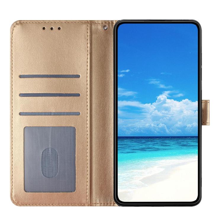 For Samsung Galaxy A12 Rose Flower Embossing Pattern Leather Phone Case