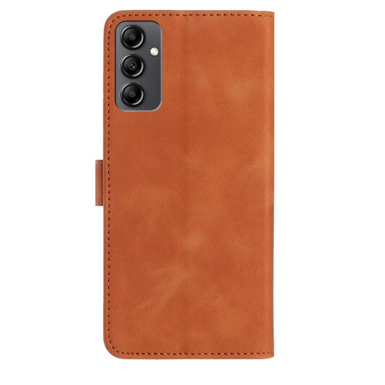 For Samsung Galaxy A14 Rose Flower Embossing Pattern Leather Phone Case