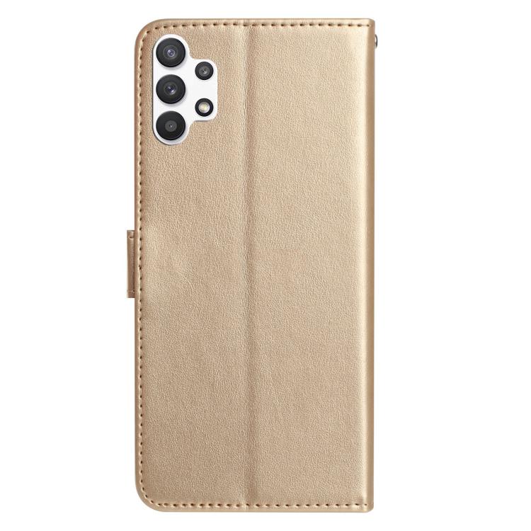 For Samsung Galaxy A32 Rose Flower Embossing Pattern Leather Phone Case