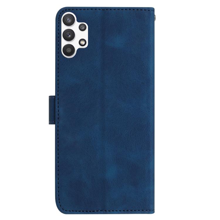 For Samsung Galaxy A32 5G Rose Flower Embossing Pattern Leather Phone Case