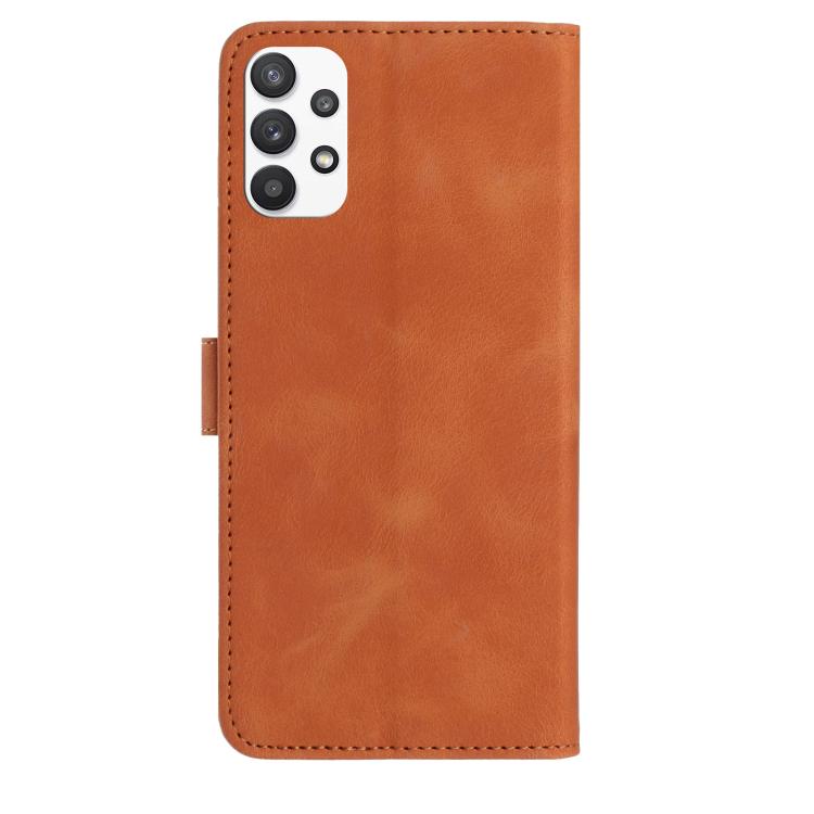For Samsung Galaxy A33 Rose Flower Embossing Pattern Leather Phone Case
