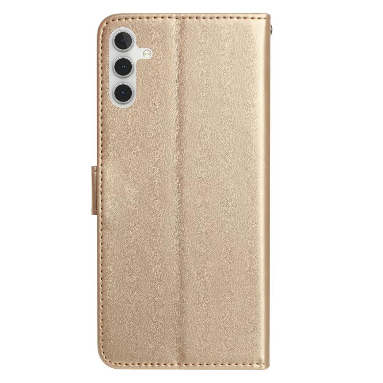 For Samsung Galaxy A36 Rose Flower Embossing Pattern Leather Phone Case