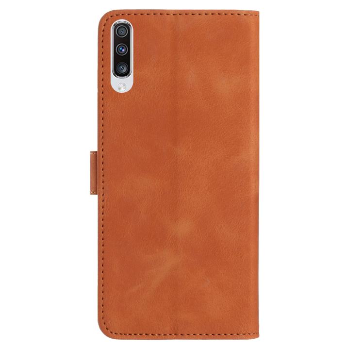 For Samsung Galaxy A50 Rose Flower Embossing Pattern Leather Phone Case