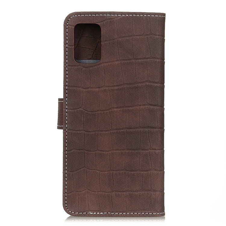 For OPPO Realme X7 Pro Crocodile Texture Horizontal Flip Leather Case with Holder & Card Slots & Wallet