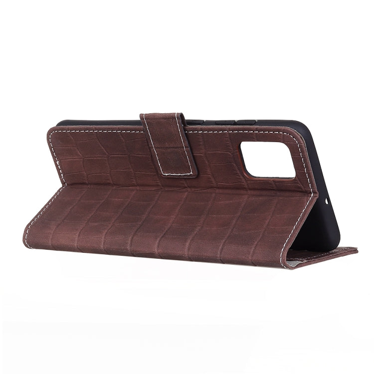 For OPPO Realme X7 Pro Crocodile Texture Horizontal Flip Leather Case with Holder & Card Slots & Wallet