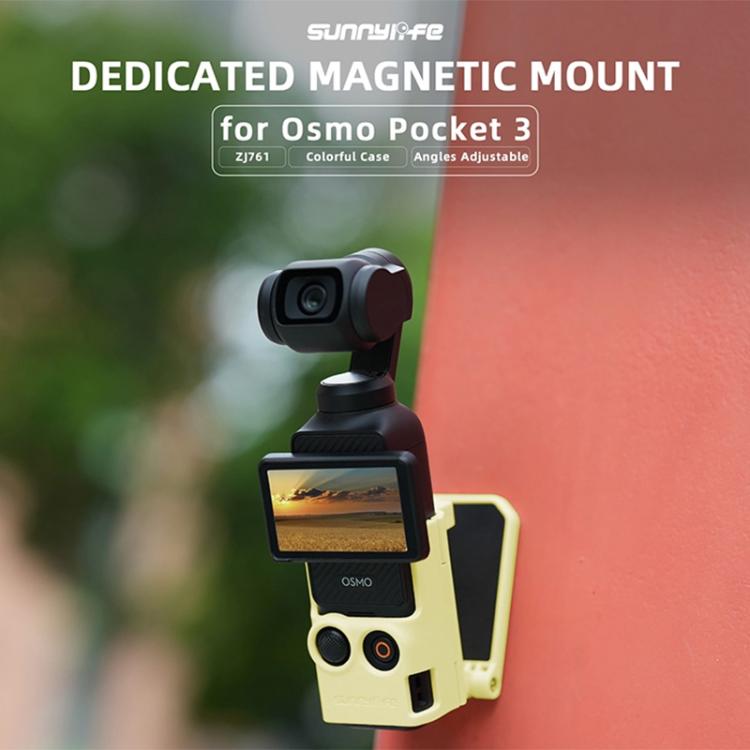 For DJI OSMO Pocket 3 Sunnylife Multifunctional Magnetic Mount Tabletop Base Bracket