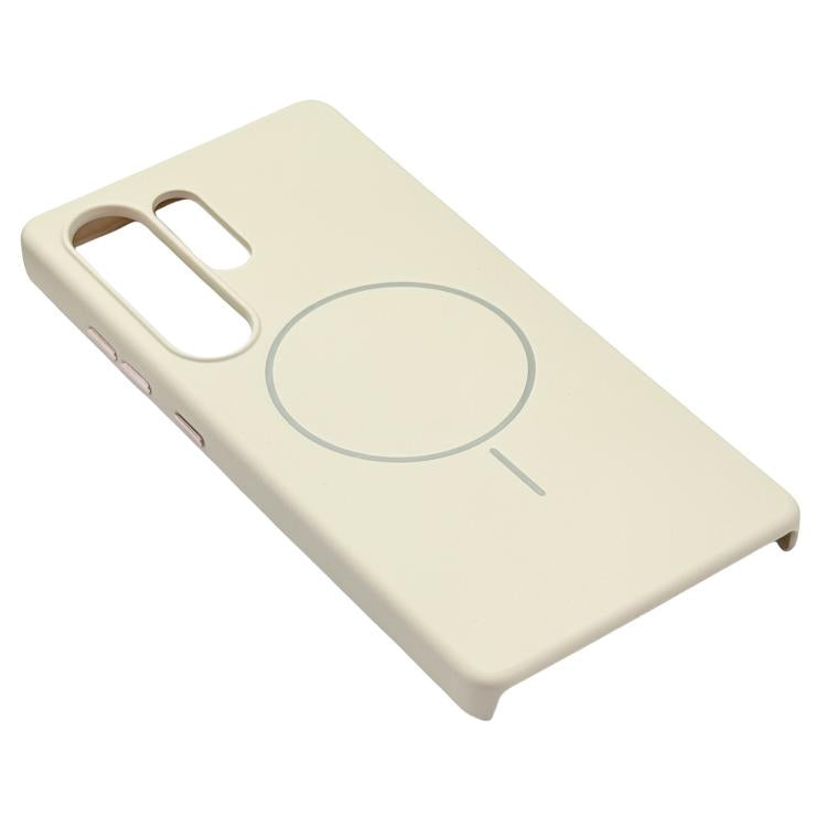For Samsung Galaxy S25 Ultra 5G 3-Side Coverage Thin Circle MagSafe Phone Case