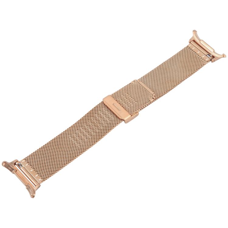 For Samsung Galaxy Watch Ultra 47mm / Ultra 2025 Milanese Integrated Buckle Metal Watch Band