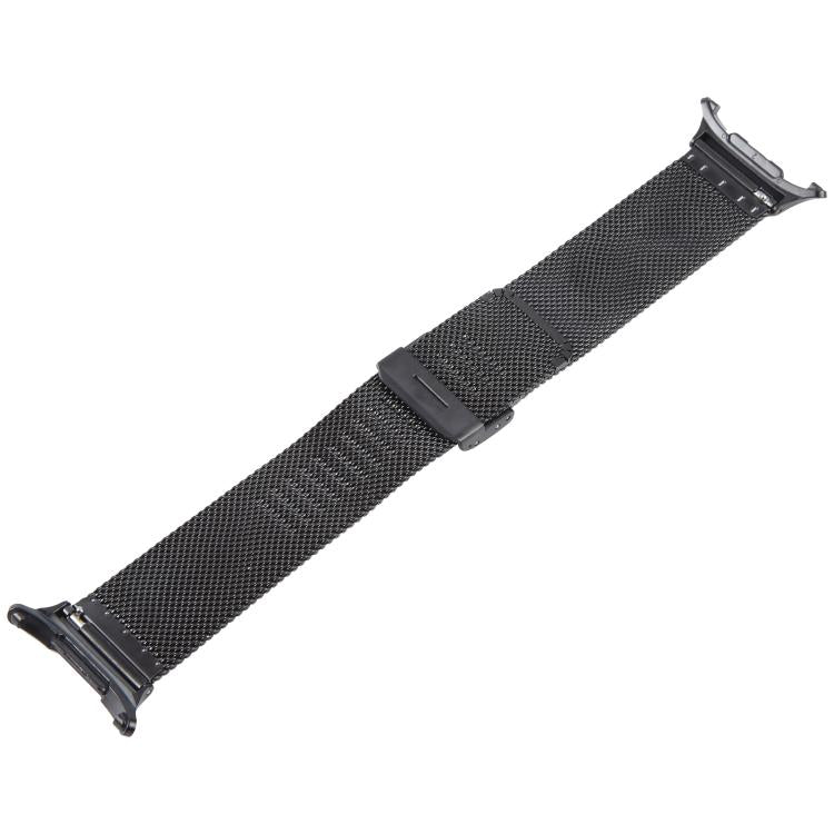 For Samsung Galaxy Watch Ultra 47mm / Ultra 2025 Milanese Integrated Buckle Metal Watch Band