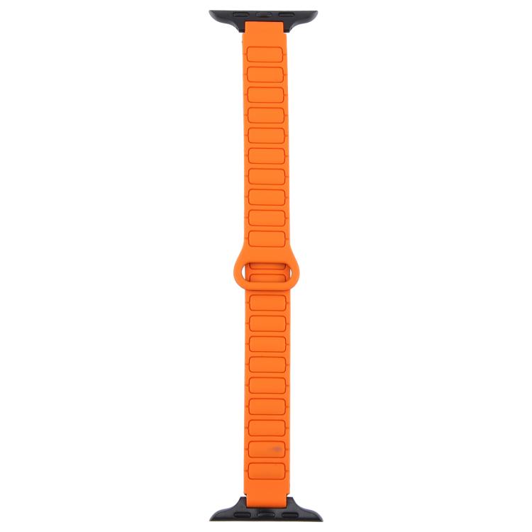 For Apple Watch 42mm / 41mm / 40mm / 38mm Slim I-shaped Magnetic Silicone Watch Band