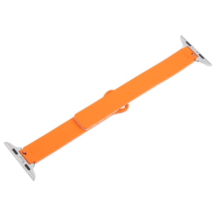 For Apple Watch 42mm / 41mm / 40mm / 38mm Slim I-shaped Magnetic Silicone Watch Band