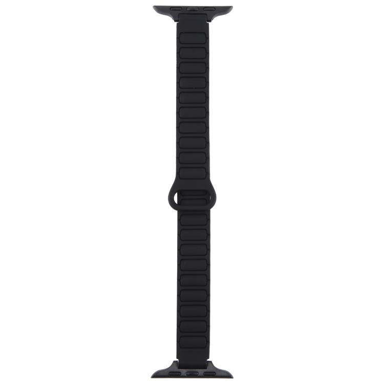 For Apple Watch 42mm / 41mm / 40mm / 38mm Slim I-shaped Magnetic Silicone Watch Band