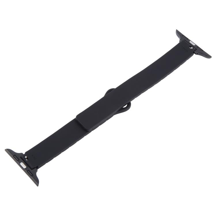 For Apple Watch 42mm / 41mm / 40mm / 38mm Slim I-shaped Magnetic Silicone Watch Band