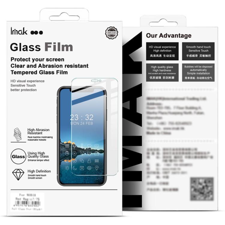 For Google Pixel 10 / 10 Pro imak H Series Tempered Glass Film, Support Fingerprint Unlocking