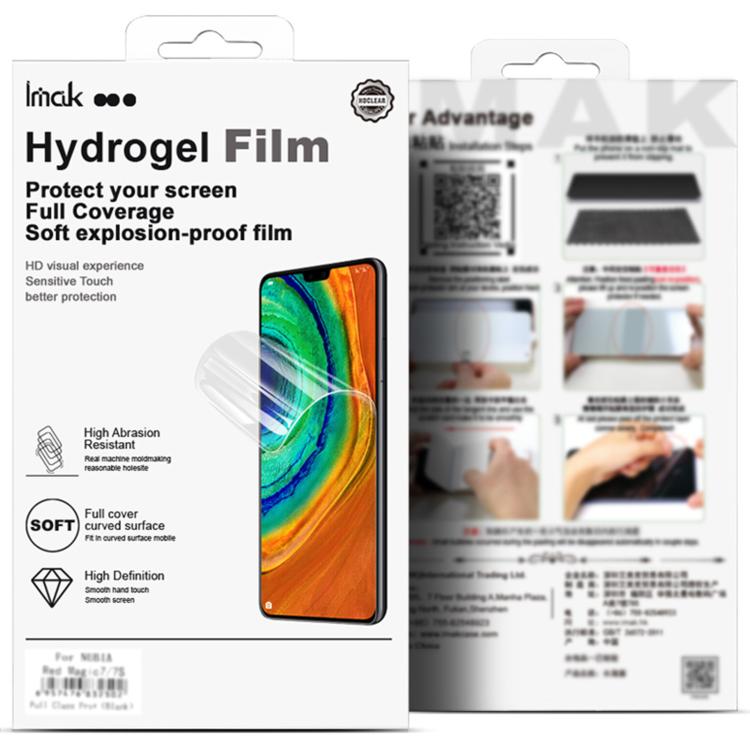 For Google Pixel 10 Pro XL imak 4th Generation Full Coverage Screen Hydrogel Film, Support Fingerprint Unlocking