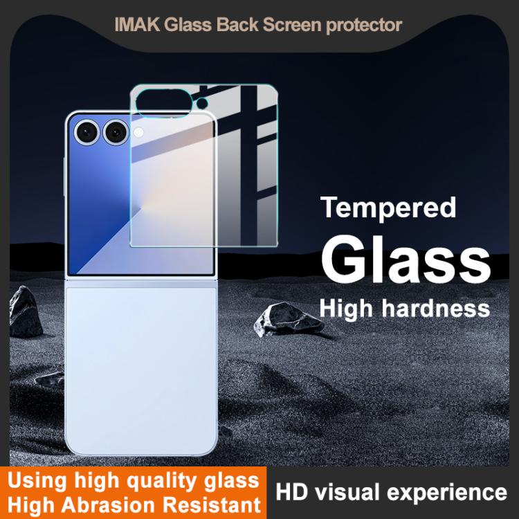 For Samsung Galaxy Z Flip7 5G IMAK H Series Back Screen Tempered Glass Film