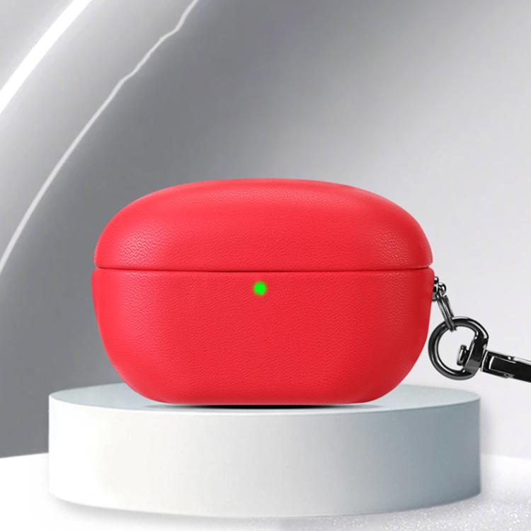 For Sony WF-1000XM5 Oily Leather Split Earphone Case