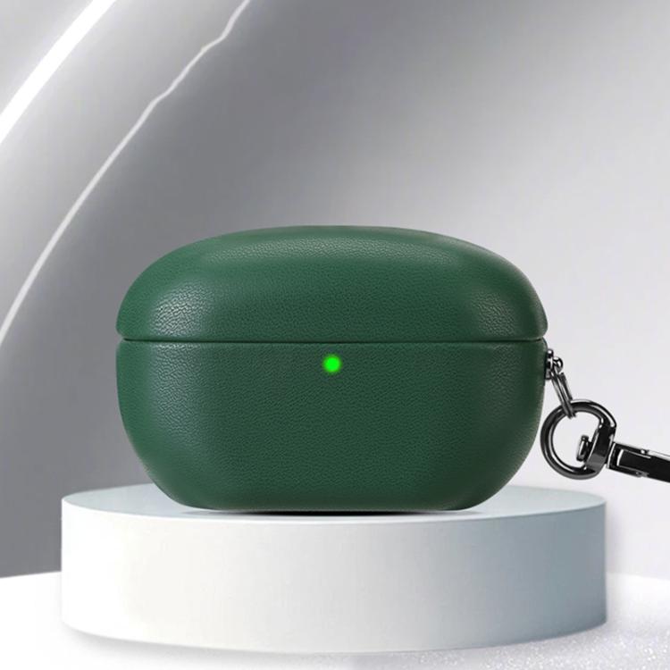 For Sony WF-1000XM5 Oily Leather Split Earphone Case