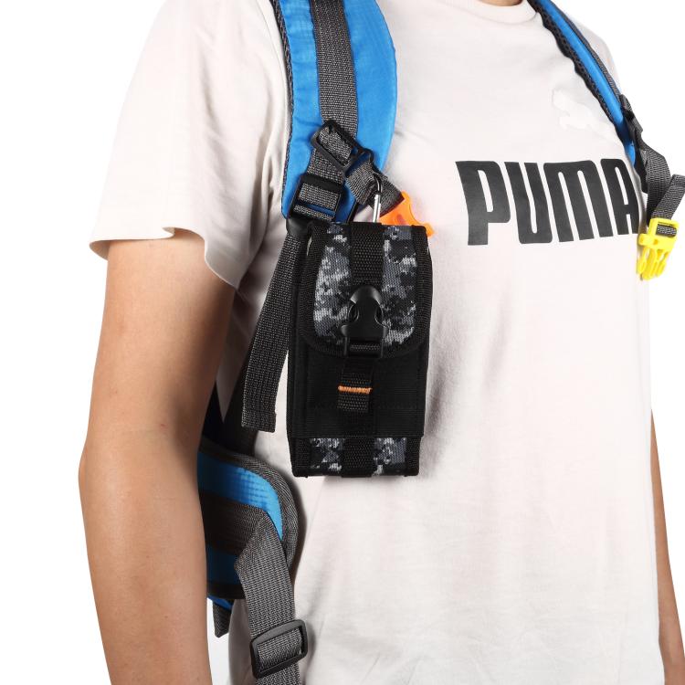 For 6.7-7.2 inch Universal PVC Digital Cloth Mobile Phone Waist Bag