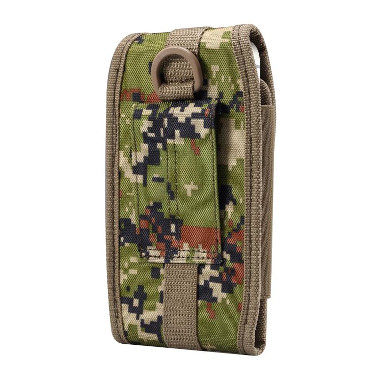 For 6.7-7.2 inch Universal PVC Digital Cloth Mobile Phone Waist Bag