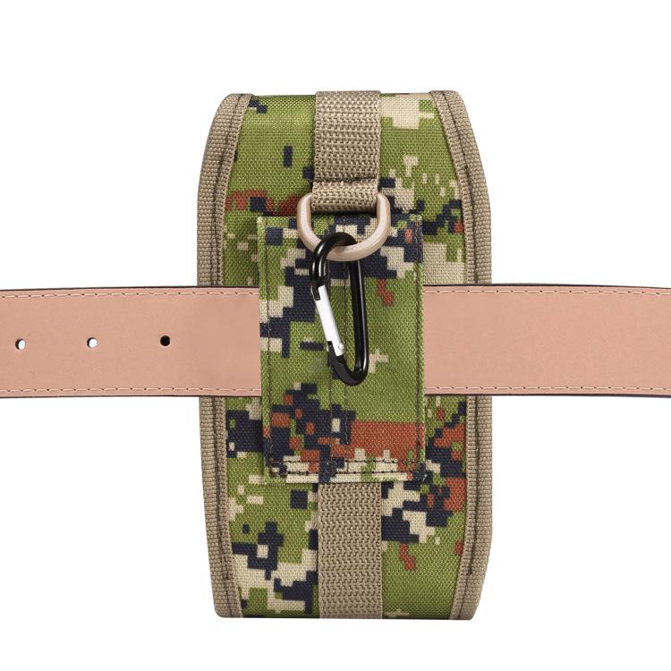 For 6.7-7.2 inch Universal PVC Digital Cloth Mobile Phone Waist Bag