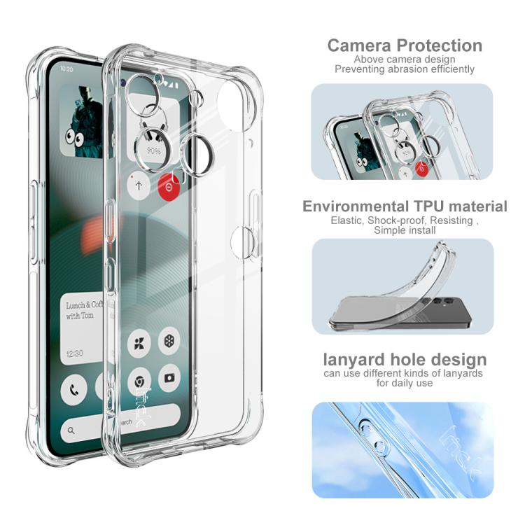 For Nothing Phone 3 imak Shockproof Airbag TPU Phone Case