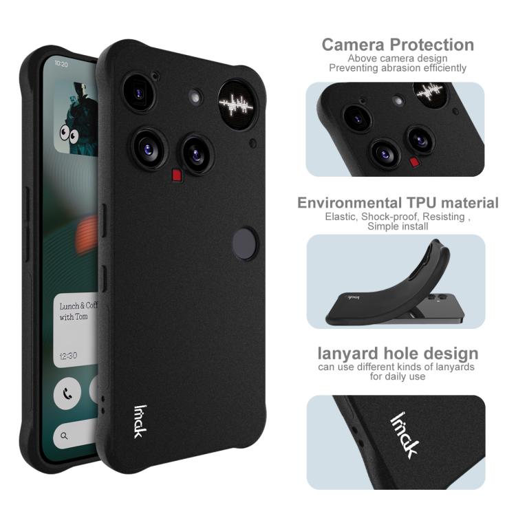 For Nothing Phone 3 imak Shockproof Airbag TPU Phone Case