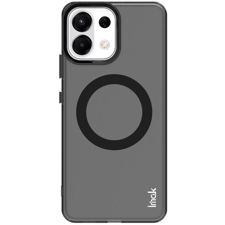 For OPPO K12s 5G / K13 5G IMAK Chocolate Series TPU + PET MagSafe Phone Case - Black