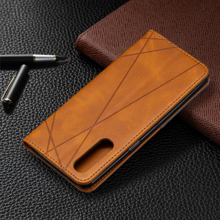 For OPPO Reno3 Pro Rhombus Texture Horizontal Flip Magnetic Leather Case with Holder & Card Slots